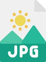 jpg-Datei kreatives Icon-Design vektor