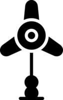 Windmühle kreativ Symbol Design vektor