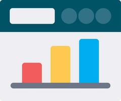 Analytics kreatives Icon-Design vektor