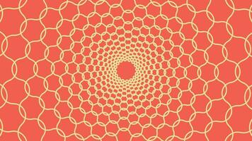 abstrakt Spiral- retro Farbe Spinnen Wirbel Hintergrund. vektor
