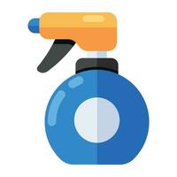 en kreativ design ikon av rengöring spray vektor