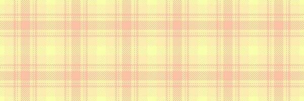 Wahl Hintergrund Muster nahtlos, stationär Plaid Textur überprüfen. Fachmann Stoff Textil- Tartan Vektor im Licht und Orange Farben.