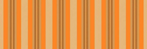 grafisk sömlös tyg vektor, skärm textil- bakgrund vertikal. sömnad textur rader rand mönster i orange och vit färger. vektor