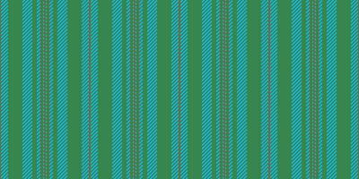 Chanukka Linien nahtlos Streifen, nähen Stoff Vertikale Hintergrund. kommerziell Vektor Textur Muster Textil- im Grün und cyan Farben.
