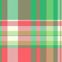 Vektor Hintergrund nahtlos von Textur Muster Tartan mit ein Stoff prüfen Textil- Plaid.