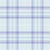 funky Plaid Textur Schottenstoff, Teenager prüfen Vektor Textil. sechziger Jahre nahtlos Stoff Muster Hintergrund im Licht und Pastell- Schnee Farben.