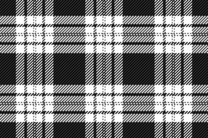 bakgrund textil- sömlös av tyg tartan textur med en pläd mönster kolla upp vektor. vektor