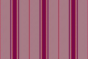Besetzung Textur Hintergrund Vektor, spärlich Stoff Streifen Textil. Pop Muster nahtlos Linien Vertikale im Rosa und Papaya Peitsche Farben. vektor