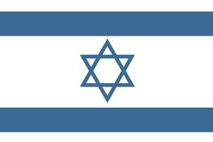 Israel Flagge National Emblem Grafik Element Illustration vektor