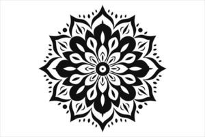 mandala design mönster vektor, enkel mandala design, mandala design mehndi, vektor