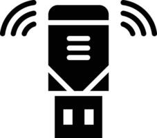 USB W-lan Vektor Symbol