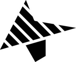 Segelflugzeug Vektor Symbol