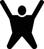 verlängert Pose Vektor Symbol