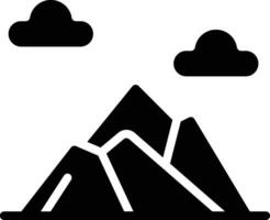 Berge-Vektor-Symbol vektor