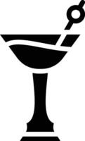 Martini-Vektor-Symbol vektor