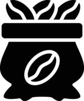 Kaffee Sack Vektor Symbol