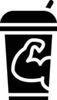 Protein Shake Vektor Symbol