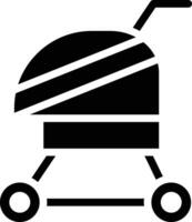 Kinderwagen-Vektor-Symbol vektor