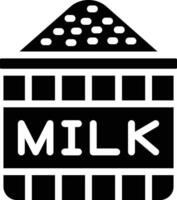 Milch Pulver Vektor Symbol