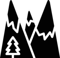Berge Landschaft Vektor Symbol