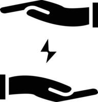 Energie Speichern Vektor Symbol