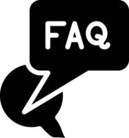 FAQ-Vektorsymbol vektor