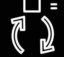 Paket recyceln Vektor Symbol