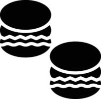 Macaron-Vektorsymbol vektor