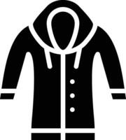 Mann Regenjacke Vektor Symbol