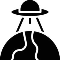 UFO Erde Vektor Symbol