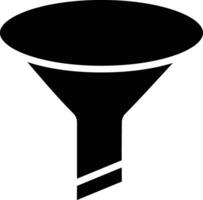 Symbol für Trichtervektor vektor