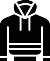 Hoodie-Vektor-Symbol vektor