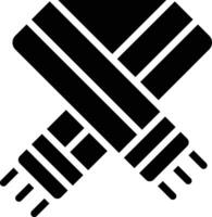 Schal-Vektor-Symbol vektor