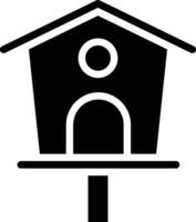 Vogel Haus Vektor Symbol