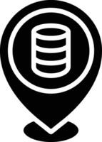 Server Ort Vektor Symbol