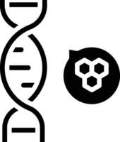 DNA-Vektor-Symbol vektor