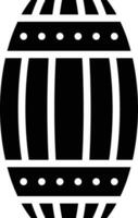 Barrel-Vektor-Symbol vektor