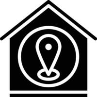 Haus Ort Vektor Symbol