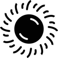 solen vektor ikon