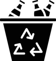 Plastik recyceln Vektor Symbol