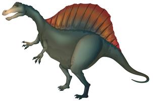 spinosaurus vektor