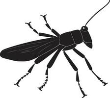 hoppersymmetri vektoriserad ikoniska insekt logotyper språngsyn kreativ gräshoppa ikon design vektor