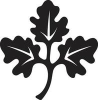 Naturen Tapisserie Efeu Eiche Vektor Emblem rustikal Elastizität Efeu Eiche Symbol Illustration