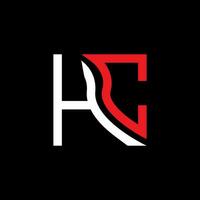 hc Brief Logo Vektor Design, hc einfach und modern Logo. hc luxuriös Alphabet Design