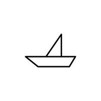 fartyg ikon vektor