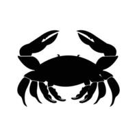 krabba logotyp vektor isolerat på vit bakgrund. vektor illustrationer.