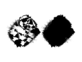 en svart och vit måla borsta stroke uppsättning på en vit bakgrund, svart borsta stroke uppsättning måla borsta vektor borsta textur årgång ram