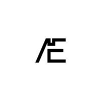 ein schwarz und Weiß Logo zum ein Unternehmen namens 65 oder ae vektor