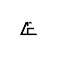 ein schwarz und Weiß Logo zum ein Unternehmen namens 65 oder ae vektor