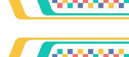 Pastell- Kurve Streifen geometrisch Layout Banner Design Hintergrund vektor